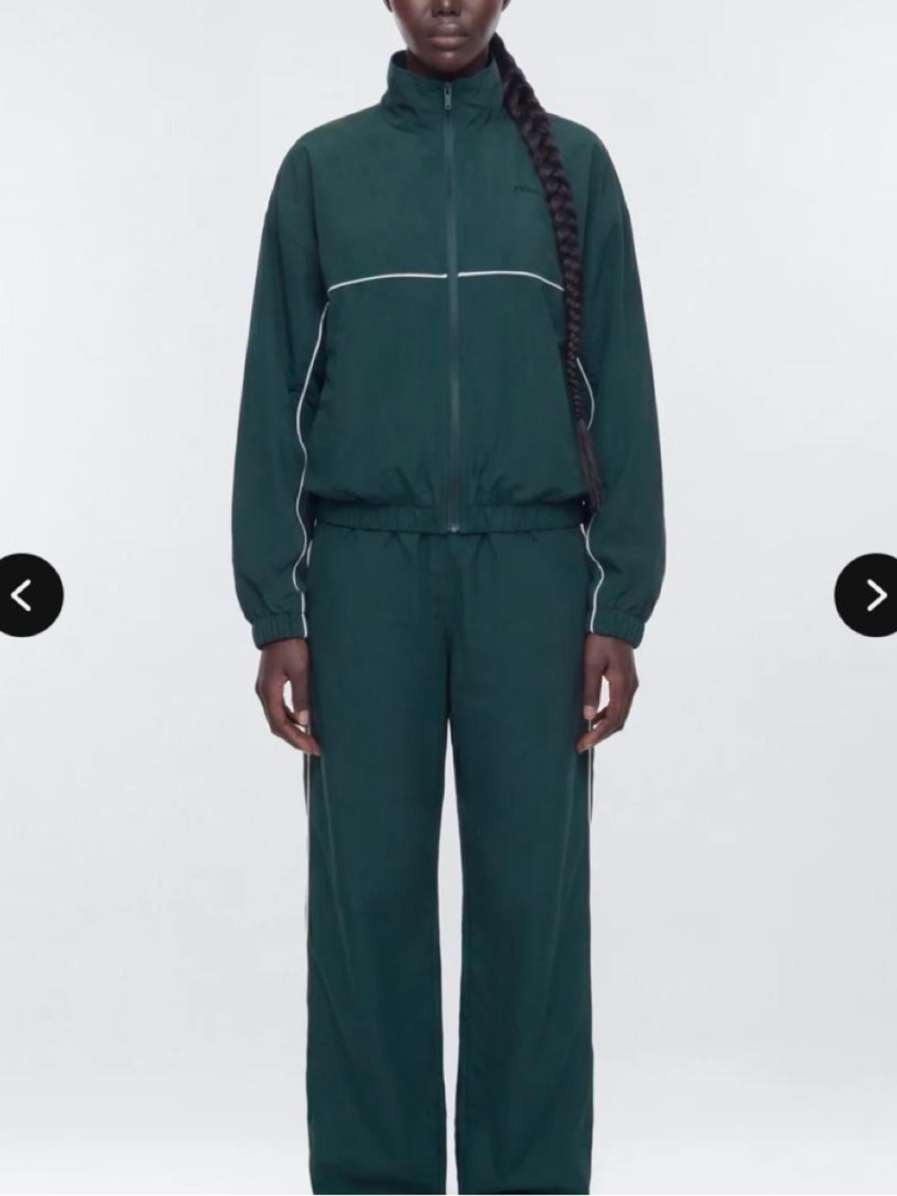 Fashion Nova Green Tracksuit